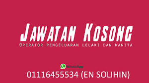 Monitor & train new staff 3. Jawatan Kosong Kilang Sarung Jawatan Kosong Pulau Pinang Facebook