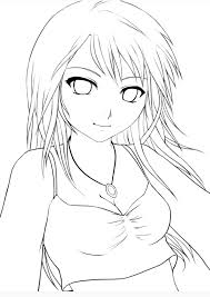 ⭐ free printable anime coloring book. Coloring Pages Lovely Anime Girls Coloring Pages
