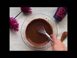 No Bake Choco Mousse Cake With Cadbury Cocoa A Gobble Recipe Youtube Baking Chocolate Day Choco