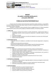O agendă a învățătorului utilă și completă pentru a avea toate datele necesare la îndemână: Calameo Voleta Solomon Raport Pe An Scolar 2019 2020 Depersonalizat