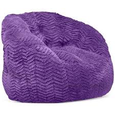 Derek Bean Bag 89 Liked On Polyvore Featuring Home Furniture Chairs Purple Bean Bag Beanbag Fur Bean Bag Chair Fuzzy Bean Bag Chair Faux Fur Bean Bag