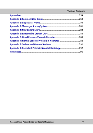 Neonatal Care Pocket Guide For Hospital Physicians