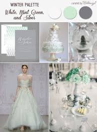 Mint Green Silver And White For A Magical Winter Wedding Creative And Fun Wedding Ideas Made Simple Wedding Mint Green Silver Wedding Reception Green Wedding Decorations