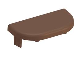 Chapeau Aluminium Pour Poteau A Enfoncer Marron H 0 7 X L 7 Cm Leroy Merlin