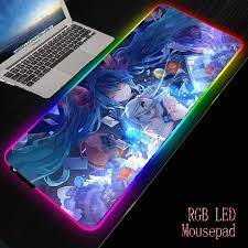 The broad collection of anime mouse pad allows you to find the perfect match for you. Hatsune Miku Puppet Clown Pierrot Rgb Gaming Mouse Pad Mousepad Anime Waifu Ebay