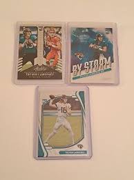 Trevor Lawrence 2021 Panini Absolute Football Rookie Card Lot (3) Jaguars