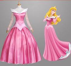 The princess can be woken from her death sleep, but only by true love's kiss. Clothing Shoes Accessories Sleeping Beauty Princess Aurora Pink Dress Adult Women Halloween Cosplay Costume Costumes Reenactment Theater