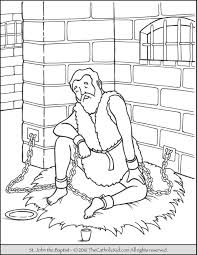 John the baptist coloring pages printable. Saint John The Baptist Coloring Pages The Catholic Kid