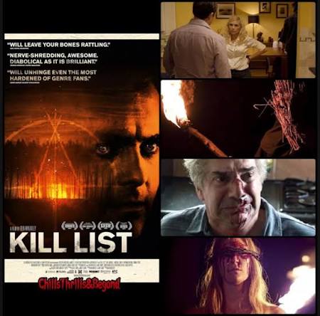 Kill List (2011) If your unhappy, do not watch this! This hard hitting,  psychological thriller is not to be taken likely. Its extremely violent,  brutal, disturbing and even the music is unsettling.