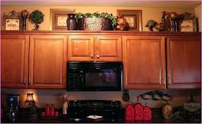 decorating above kitchen cabinets ideas