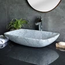 natural stone sink basin,white marble tub