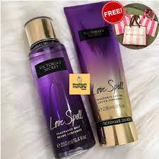 Shop the latest victoria secret set deals on aliexpress. Victoria S Secret Love Spell Perfume Body Mist Body Lotion Set For Her Shopee Malaysia