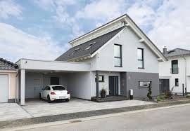 Carport Pultdach Weberhaus Fertighaus Barn House Plans Prefabricated Houses Architecture House