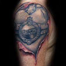 They are getting away from rules that used to require a uniform conservative appearance. Top 47 Police Tattoo Ideas 2021 Inspiration Guide