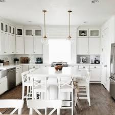 Whitelanedecor Whitelanedecor White Wash Farm Table White Kitchen Modern Farmhouse Kit Trendy Farmhouse Kitchen Kitchen Table Marble White Modern Kitchen