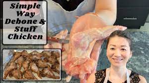 Nov 01, 2020 · according to salted, the best way to debone raw chicken wings (if you want to stuff them, for example) is to cut the wing off the drumette with a sharp knife. Simple Way To Debone Wings Stuff Chicken Youtube