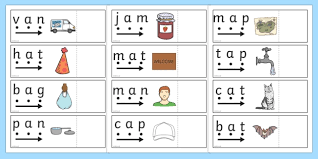 Cvc Words Read And Reveal Cards A English Resource Twinkl