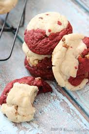 Submit a new christmas cookie recipe or review one you've made. Red Velvet White Cake Mix Cookies Diary Of A Recipe Collector