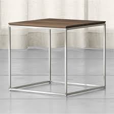 Add Style And Functionality To Your Space With Accent Tables From Crate And Barrel Shop For Coffee Tables Square Side Table Side Table Living Room Side Table