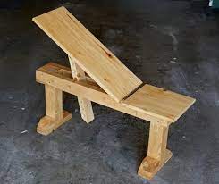 Wooden Incline Weight Bench Weight Benches Wooden Diy Patio Furniture