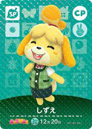 Check spelling or type a new query. Exclusive Limited Edition Isabelle Amiibo Card Available In A Japanese Magazine Animal Crossing World