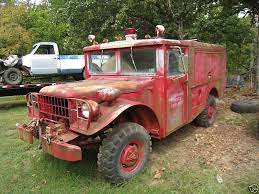 M56 Dodge R2 Crash Truck Fire Trucks Trucks Vintage Pickup Trucks
