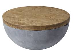 Romford Concrete Wooden Outdoor Coffee Table Outdoor Coffee Tables Rustic Outdoor Coffee Tables Cool Coffee Tables
