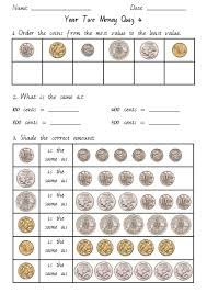 Money Year 2 Pdf Teaching Money Money Math Money Activities