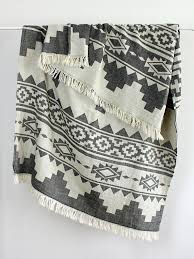 Black And White Pattern Throw Blanket Tribal Throw Blanket Indian Picnic Blanket Bohemian Beach Etsy In 2020 Organic Cotton Bedding Tribal Bedding Cotton Bedding