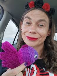 Decorative wall fish from Value Village