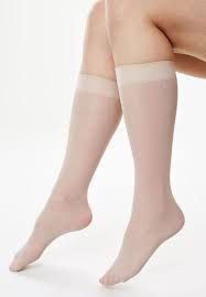 3 Pack Knee High Compression Socks Woman Within