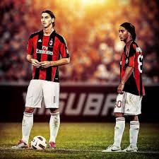 Days When Zlatan Ronaldinho Played Together For Ac Milan Ronaldinho Ac Milan Barcelona Team A C Milan