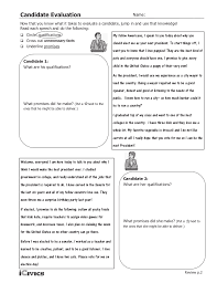 In the first place divide the required topic into. Icivics Answer Key