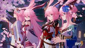 Kallen kaslanawas found exhausted and unwell from honkai corruption by sakura nearby the riverside of the village. Video Game Honkai Impact 3rd Yae Sakura Honkai Impact 3rd 1080p Wallpaper Hdwallpaper Desktop In 2021 Anime Cute Anime Character Sakura Art