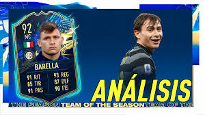 Lautaro's future stars card is quite beast, and this card is good too, but i really think at double the price you can do more with your money. Fifa 21 Analisis De Barella Tots Gratuito Uno De Los Mejores Mcd S De Ultimate Team