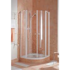 Duschkabine dusche duschabtrennung duschwand eckig rechteck falttür duschkabine eckeinstieg dusche falttür duschwand mit seitenwand nano glas 195cm. Kermi Viertelkreis Duschkabine Ibiza 2000 90x90x185 R 55 Silber Mattg Esg Klar Kermiclean