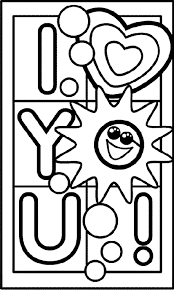 Color in this picture of the words i love this collection of realistic kitten coloring pages is free to download and you can take printout of these coloring pages too. I Love You Coloring Page Crayola Com