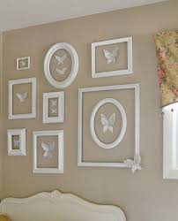 White Decorating Ideas White Picture Frames For Bright Wall Decor Repurpose Picture Frames Kids Bedroom Makeover Frames On Wall