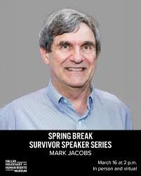 Mark Jacobs is the son of Holocaust survivor Mike Jacobs, Z”L. Mike was  born in Poland in 1925. In 1939, he and his family were confined in the  Ostrowiec Ghetto. His parents,