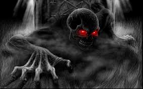 Cool Skulls 3d Red Eyes Wallpaper Hd 5200 Wallpaper Scary Wallpaper Skull Wallpaper Horror Skull