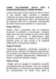 Zoologia Docsity