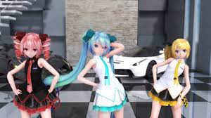 MMD】Tda式改変ミクさんでSTEP - YouTube