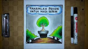 Gambar Poster Tentang Lingkungan Yang Mudah Digambar Semua Tentang Informasi Poster