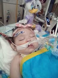 Strongest little warrior I know. Continuing my prayers for all of you 💕