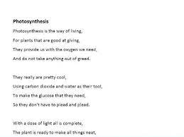 Rap poems from famous poets and best beautiful poems to feel good. Gcse Biology Revision Photosynthesis Poem Rap Teaching Resources