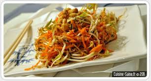 Recette Graines Germees Salade De Pousses De Soja Recette Pousse De Soja Haricot Mungo Recette Cuisine Asiatique