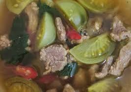 Penasaran bagaimana resep bakso sapi untuk dipraktikkan sendiri di rumah? Resep Asem Asem Daging Kuah Segar Oleh Eskaningrum Cookpad