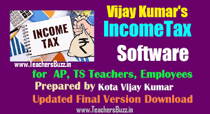 This calculator is designed to work with both old and new tax slab rates released in the budget 2020. Medakbadi Vijay Kumar It Income Tax Software 2022 Updated It For Ap Ts Teachers Employees It Calculation Teachersbuzz