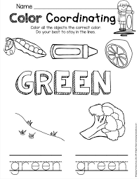 Kindergarten In August Freebies Keeping My Kiddo Busy In 2020 Color Worksheets For Preschool Preschool Learning Teaching Preschool