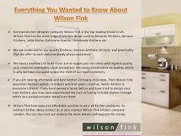 best kitchen company london wilson fink